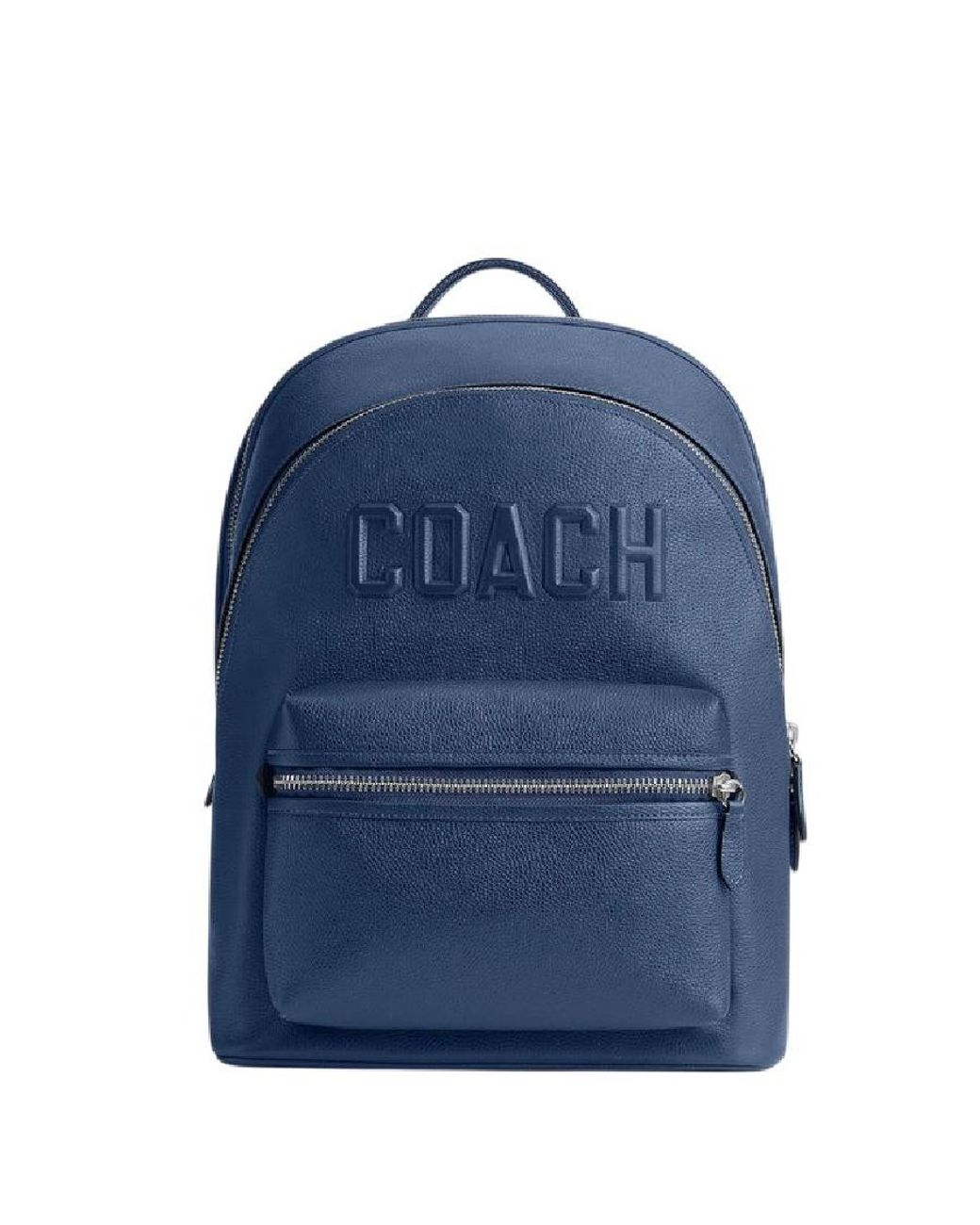 COACH Blue Charter Backpack With Graphic Logo for men