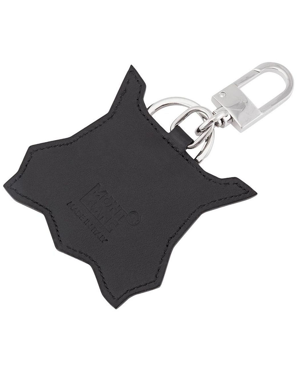 Montblanc Metallic Meisterstuck Soft Grain Key Fob Lynx