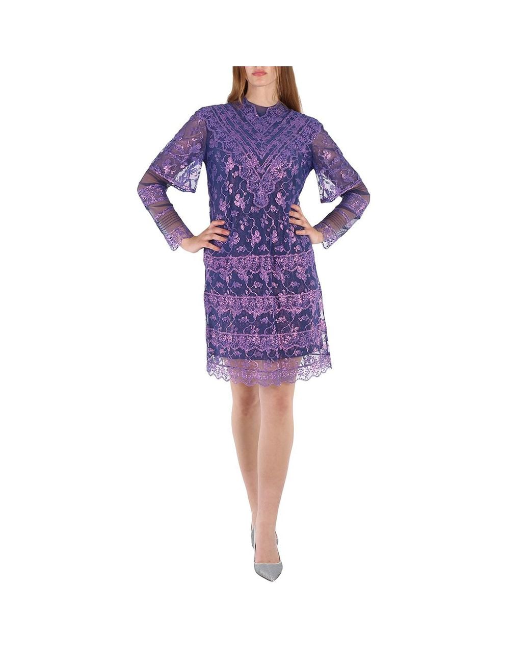 Burberry Purple Fashion 5732
