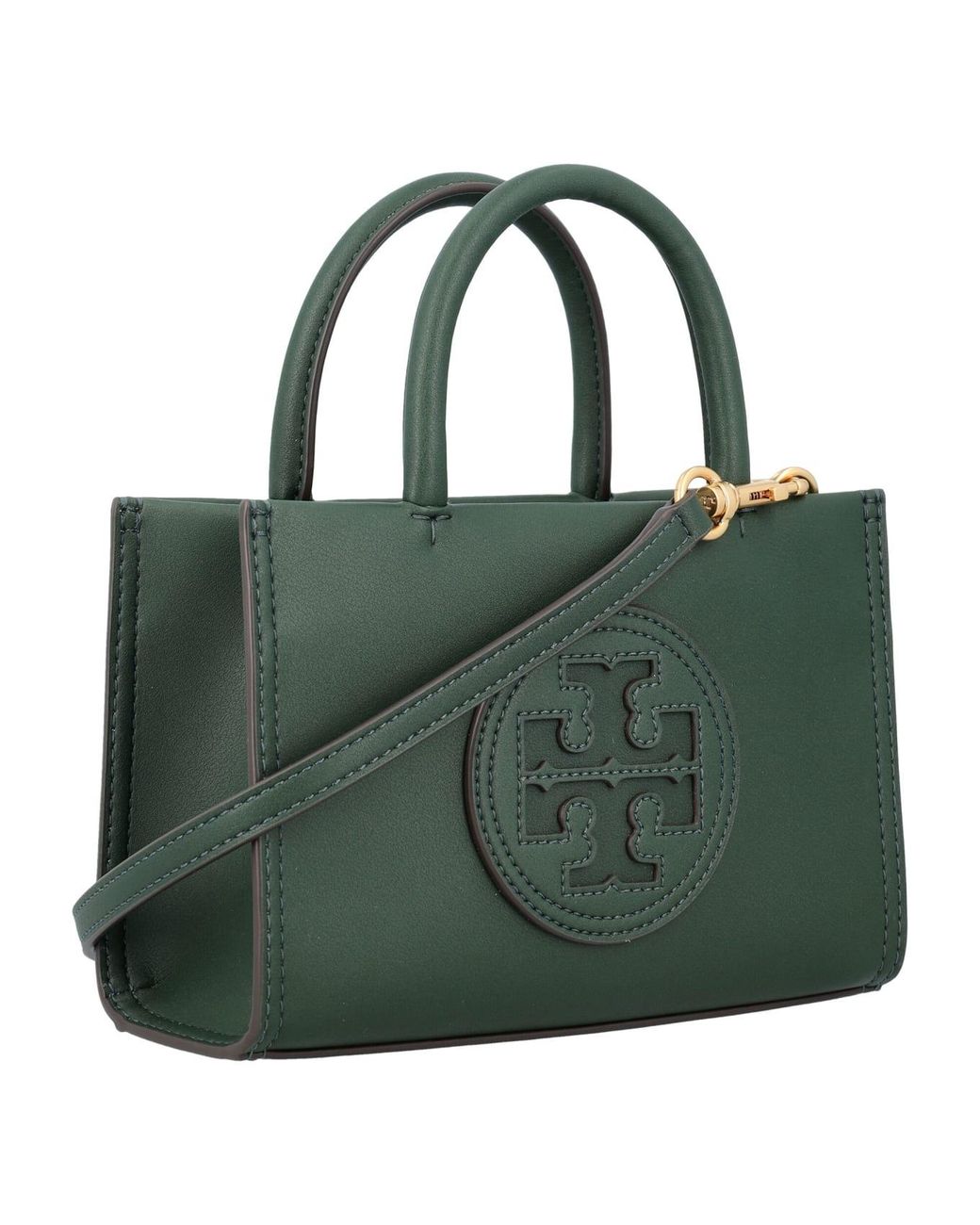 Tory Burch Basil Ella Bio Mini Tote Bag in Green | Lyst