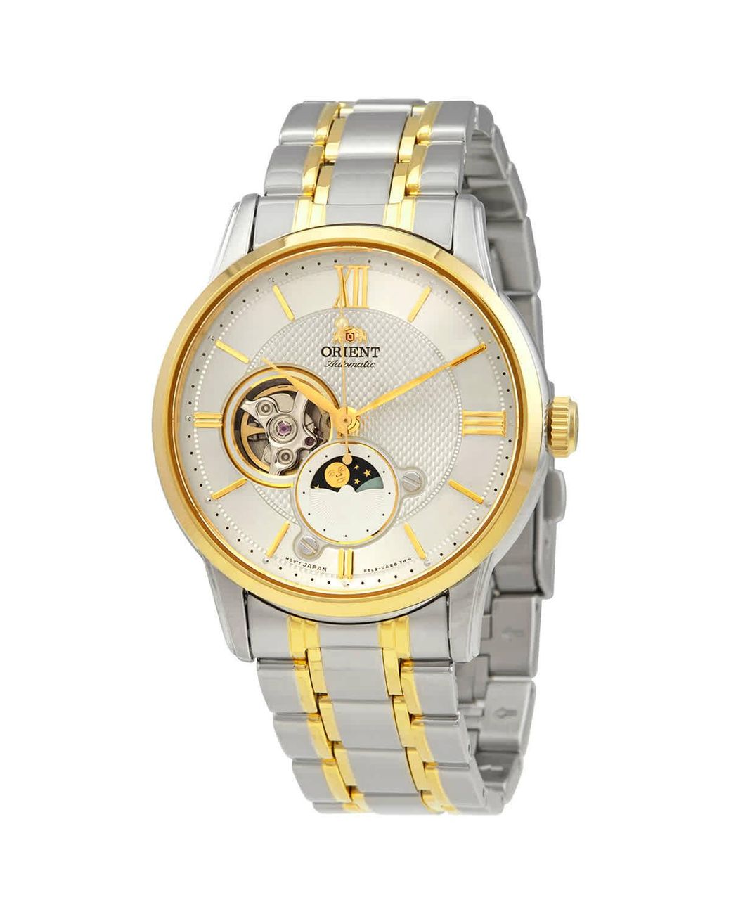 Orient Sun & Moon Automatic Silver Dial Watch in Metallic for Men | Lyst