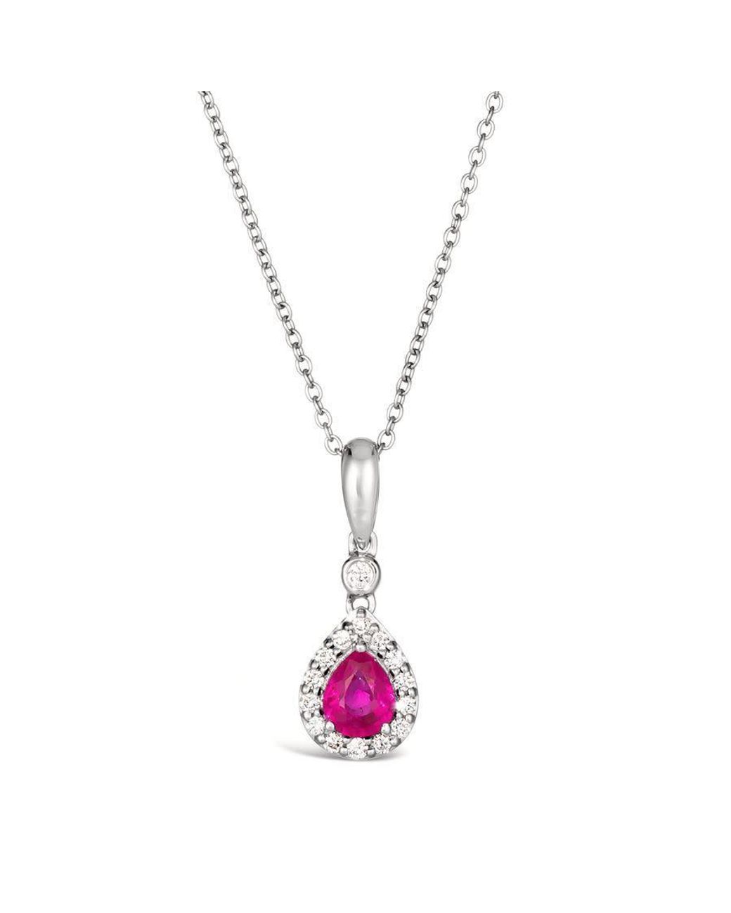 Le Vian Metallic Ladies Passion Ruby Necklaces Set for men