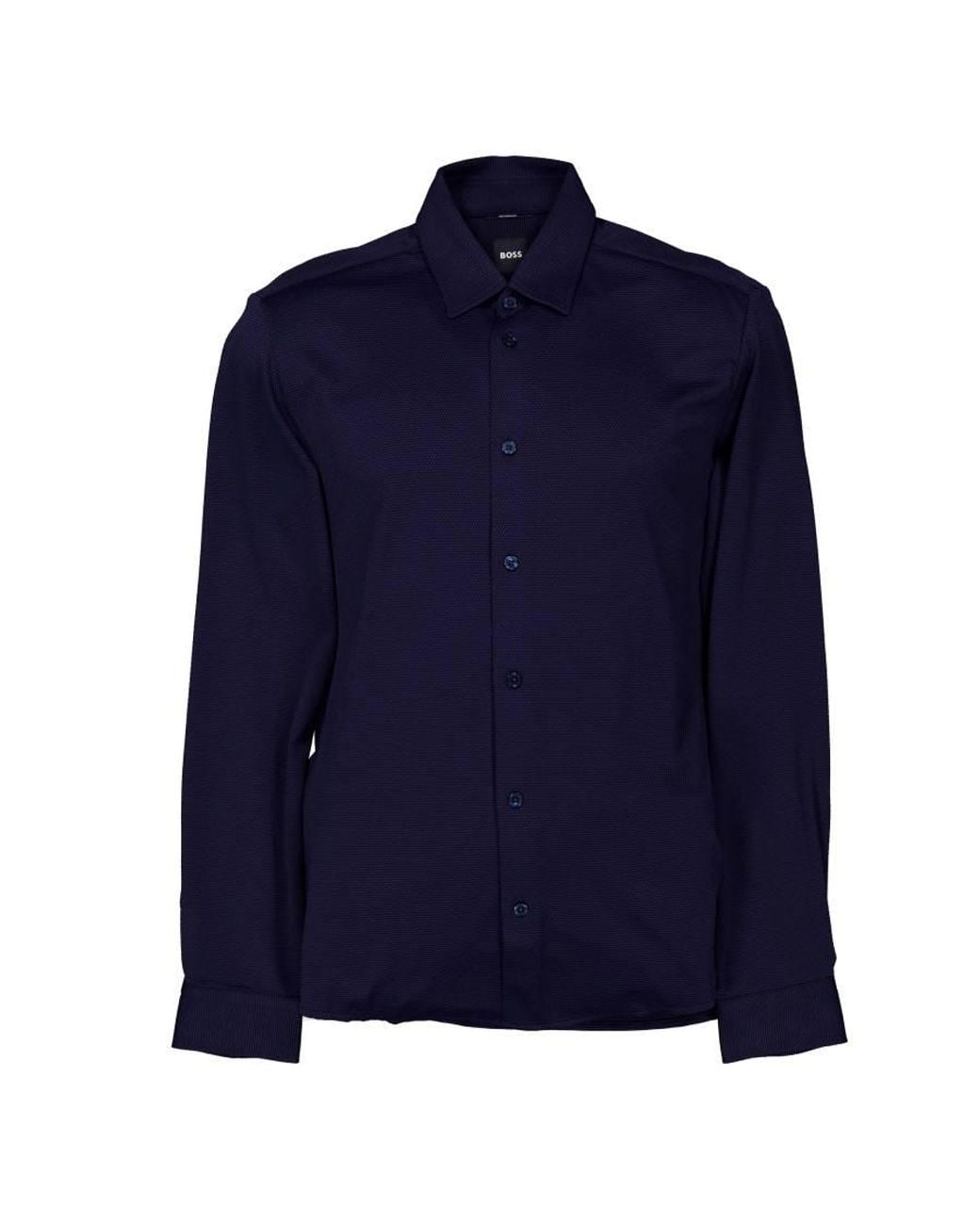 Boss Blue Slim-Fit Shirt for men