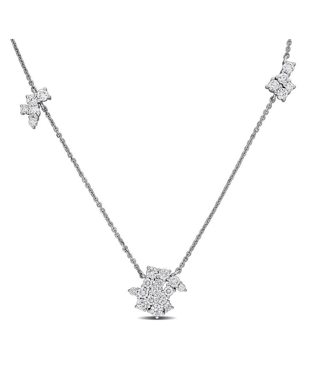 Created Forever Metallic 1 1/8Ct Tw Lab Grown Diamond Necklace for men