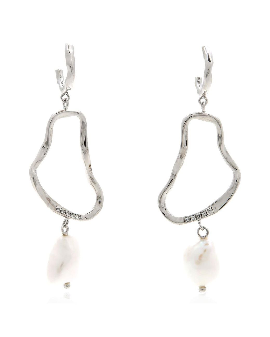 Diamanti Per Tutti Metallic Ladies Ava Earrings for men