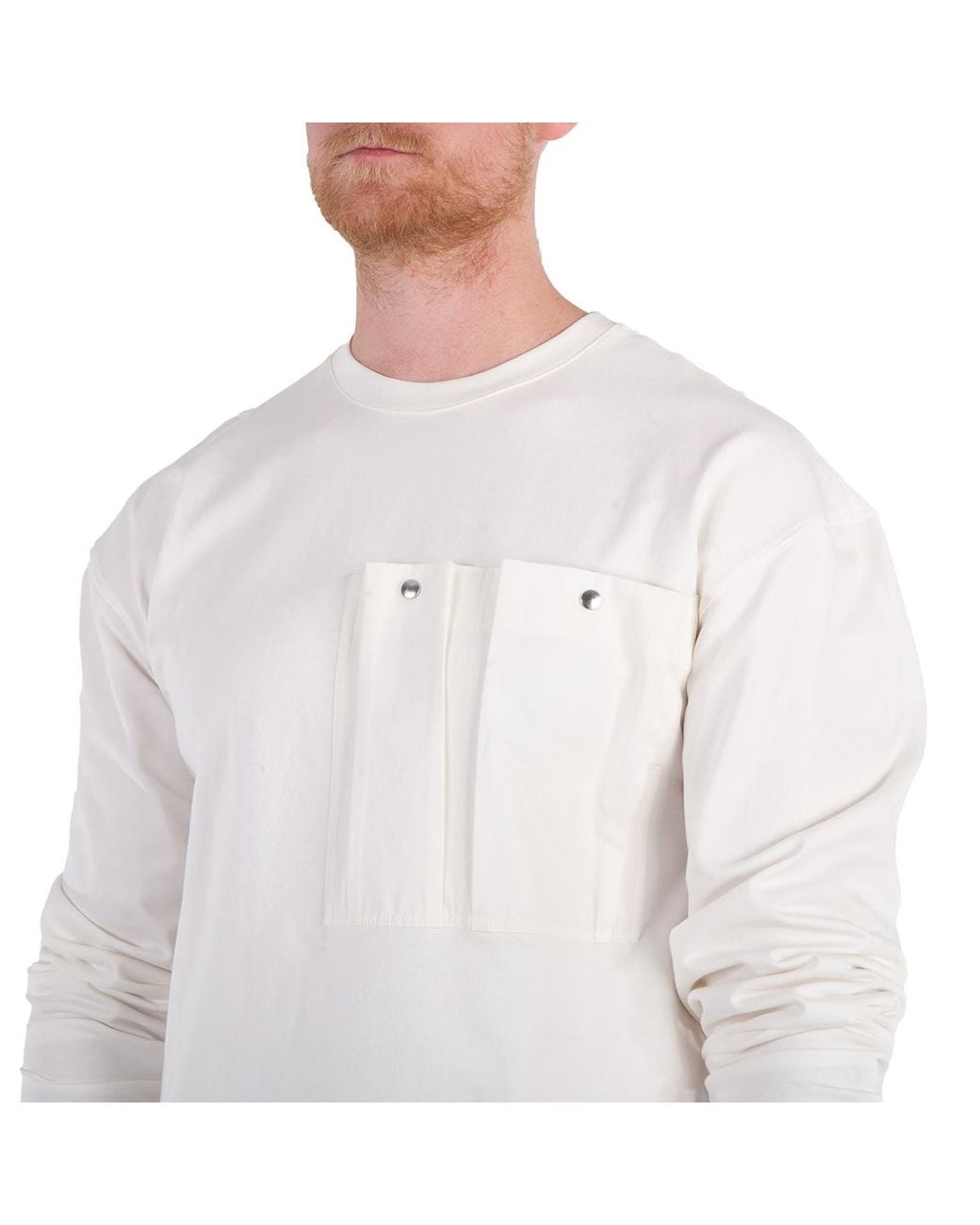 OAMC White Off- Donner Organic Cotton T-Shirt for men