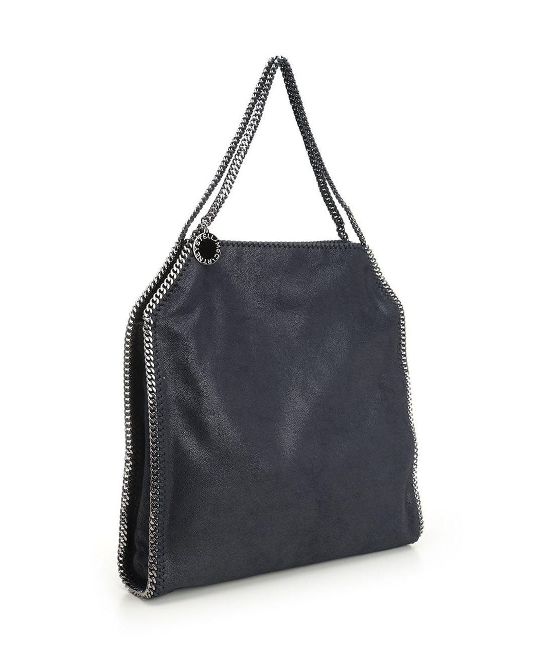 Stella McCartney Black "Falabella" Large Shoulder Tote for men