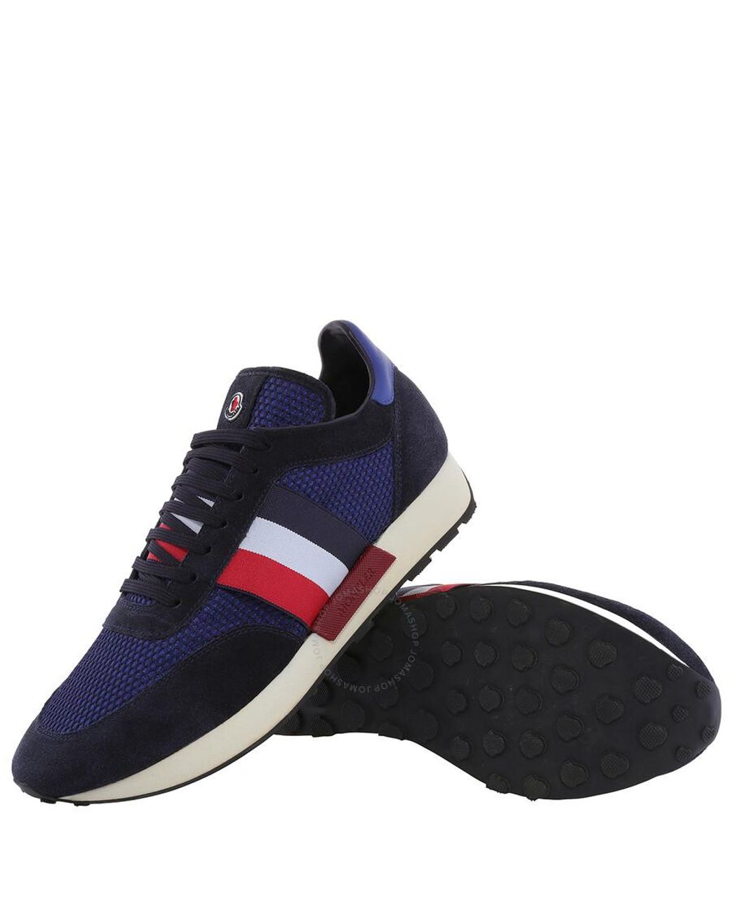 MONCLER モンクレール HORACE メッシュローカットスニーカーネイビー Moncler Horace Sneakers, Brand Size 45 Us in Blue for Men | Lyst