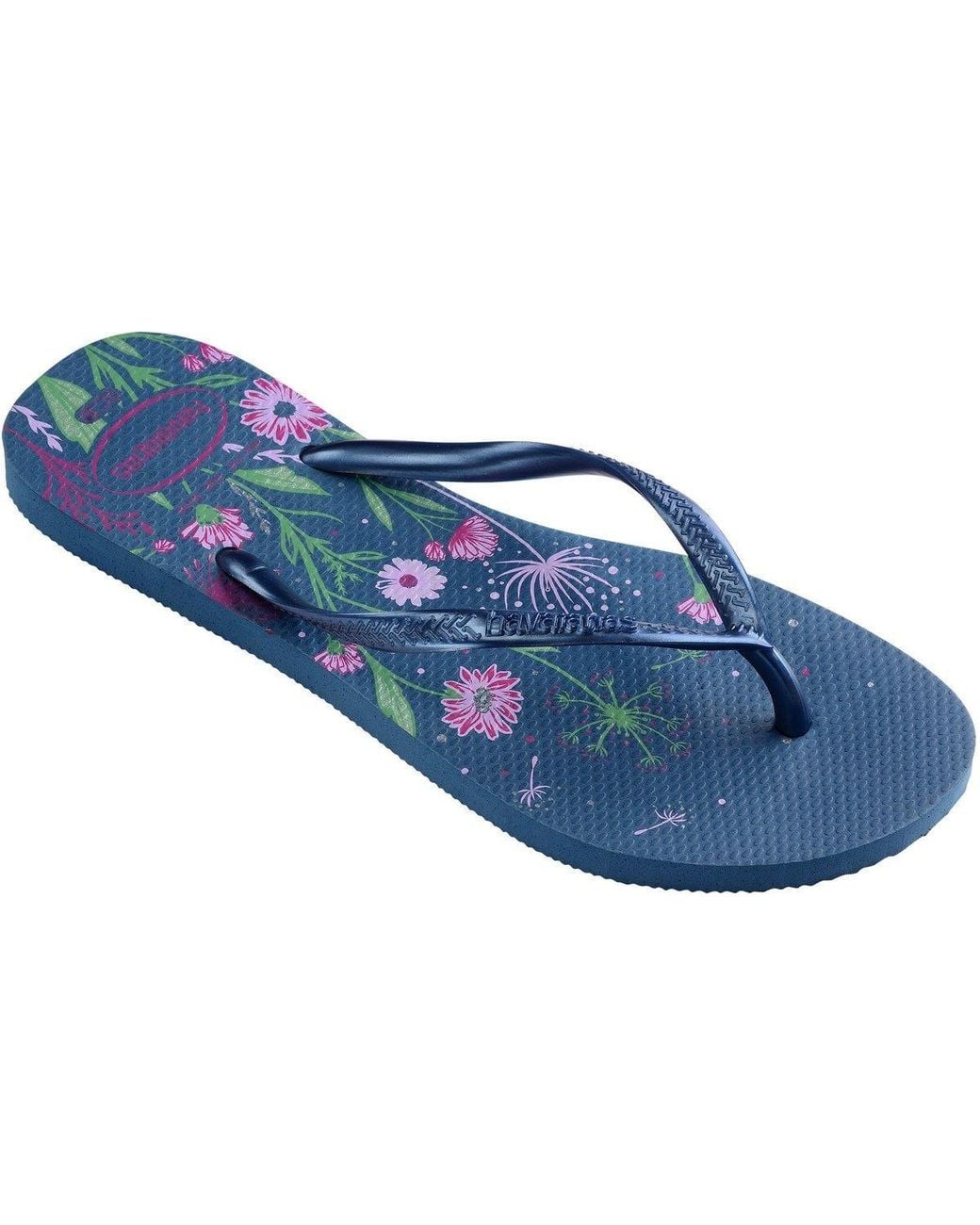 Havaianas Blue Slim Organic Comfy Flip Flops