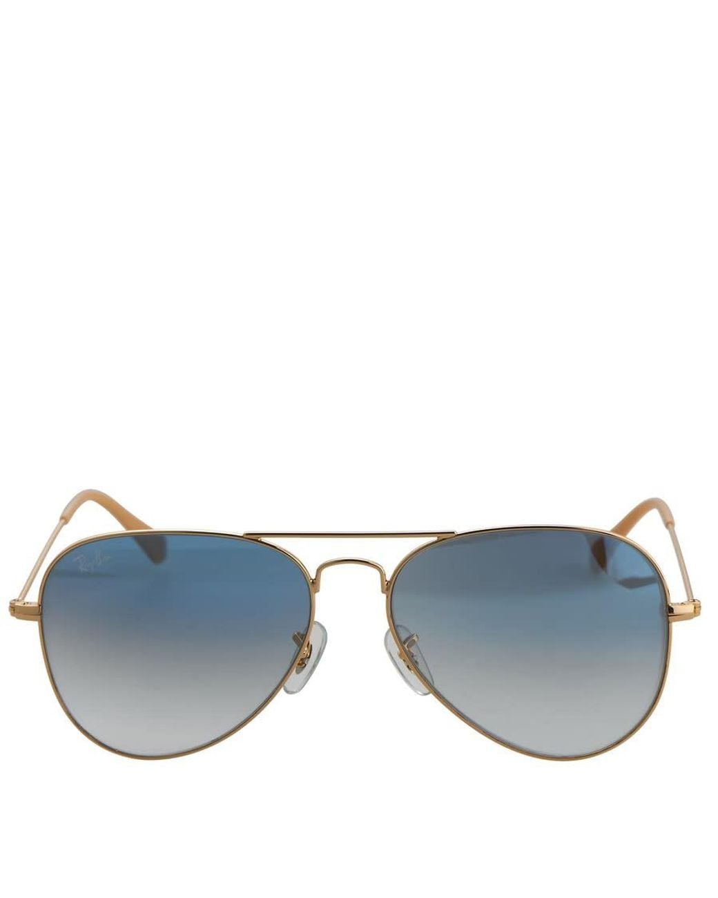 RayBan Black Aviator/pilot Sunglasses in Blue Lyst