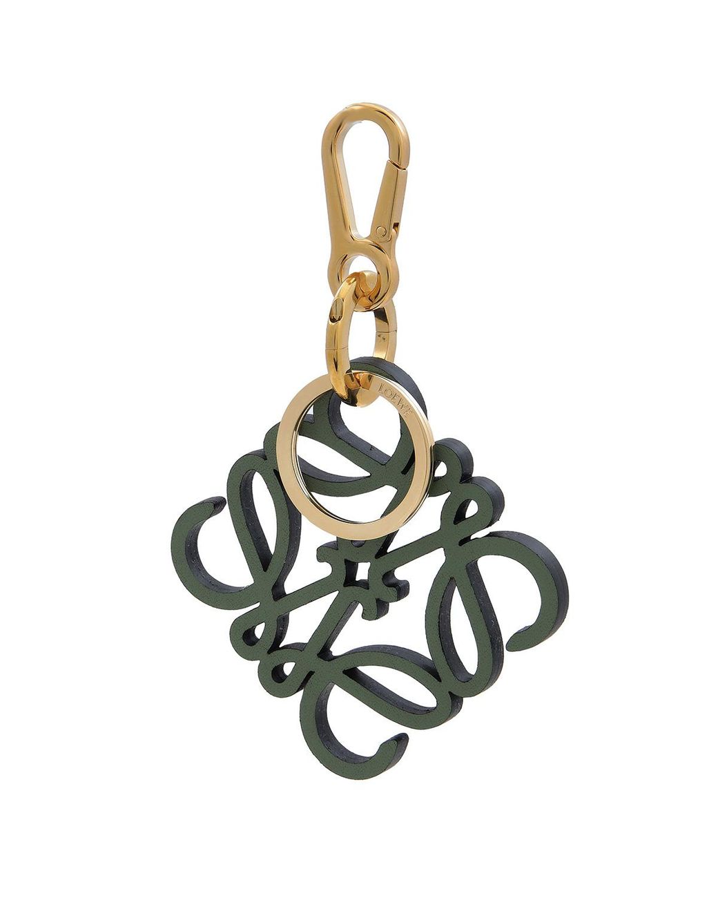Loewe Metallic Anagram Charm for men