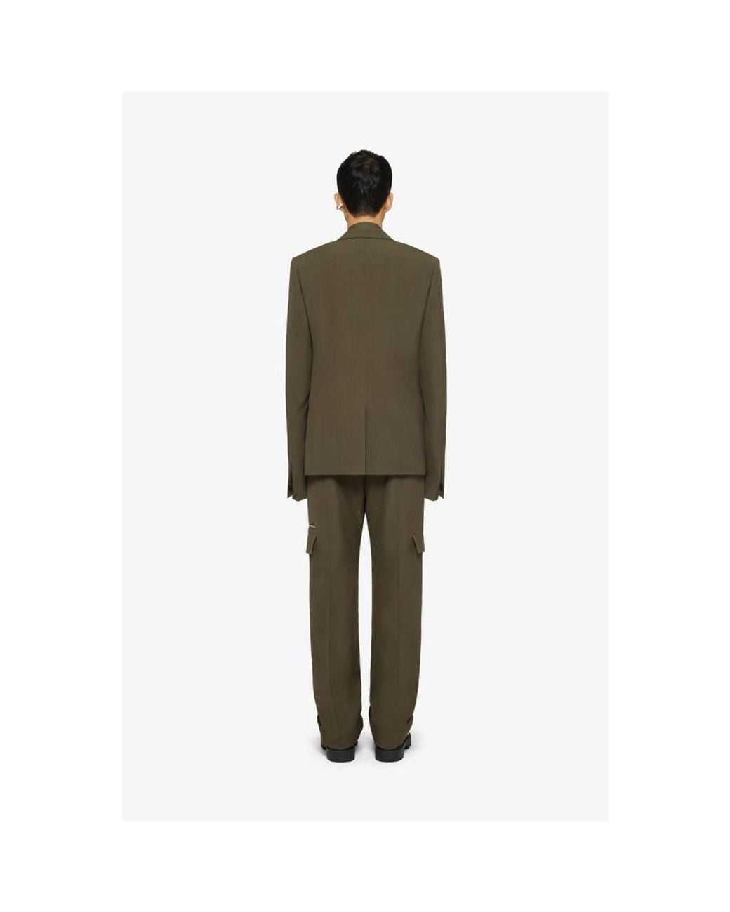 Givenchy Green Day Jacket Slim Fit Khaki, Brand Size 50 (Us for men