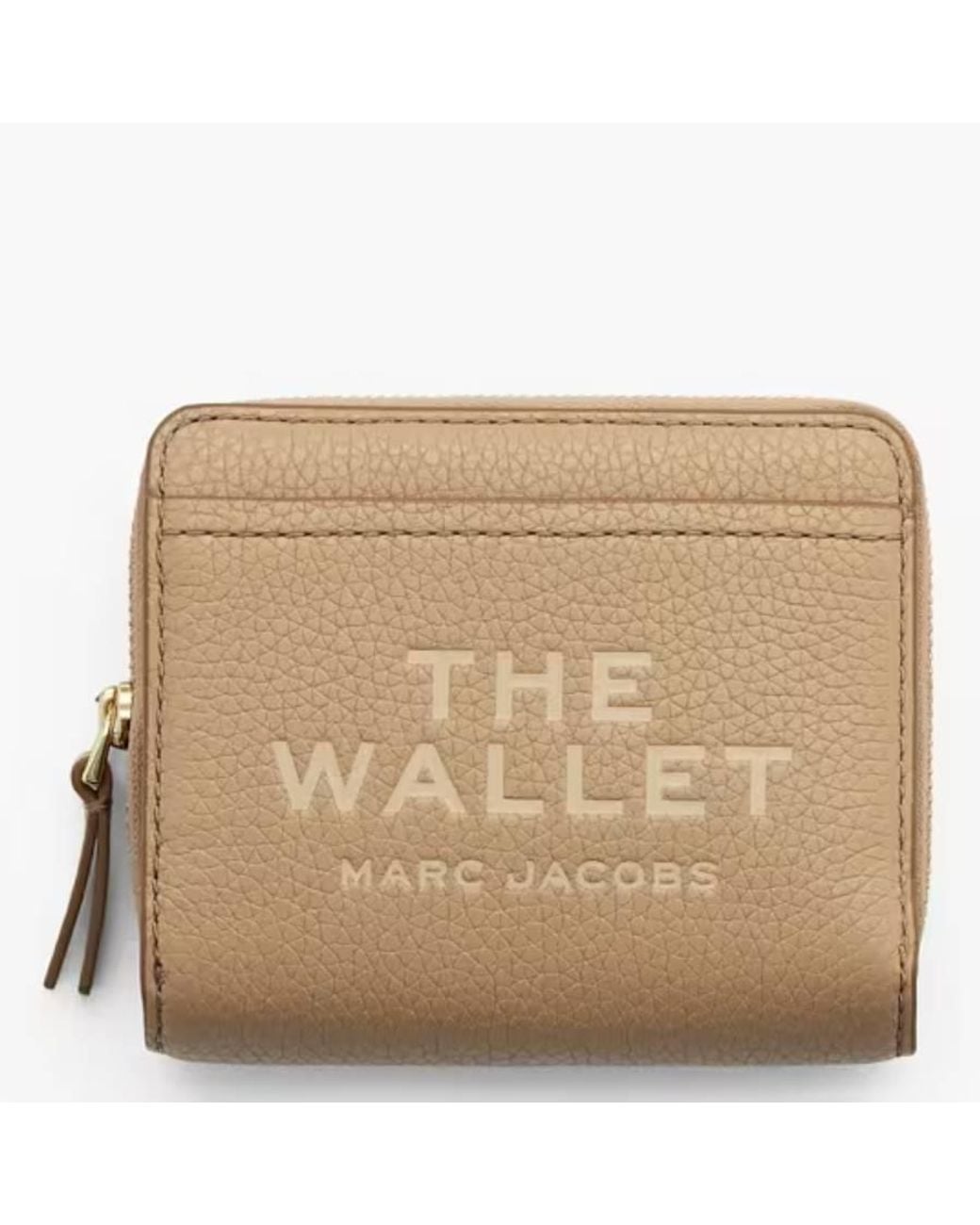 Marc Jacobs Natural The Leather Mini Compact Wallet for men