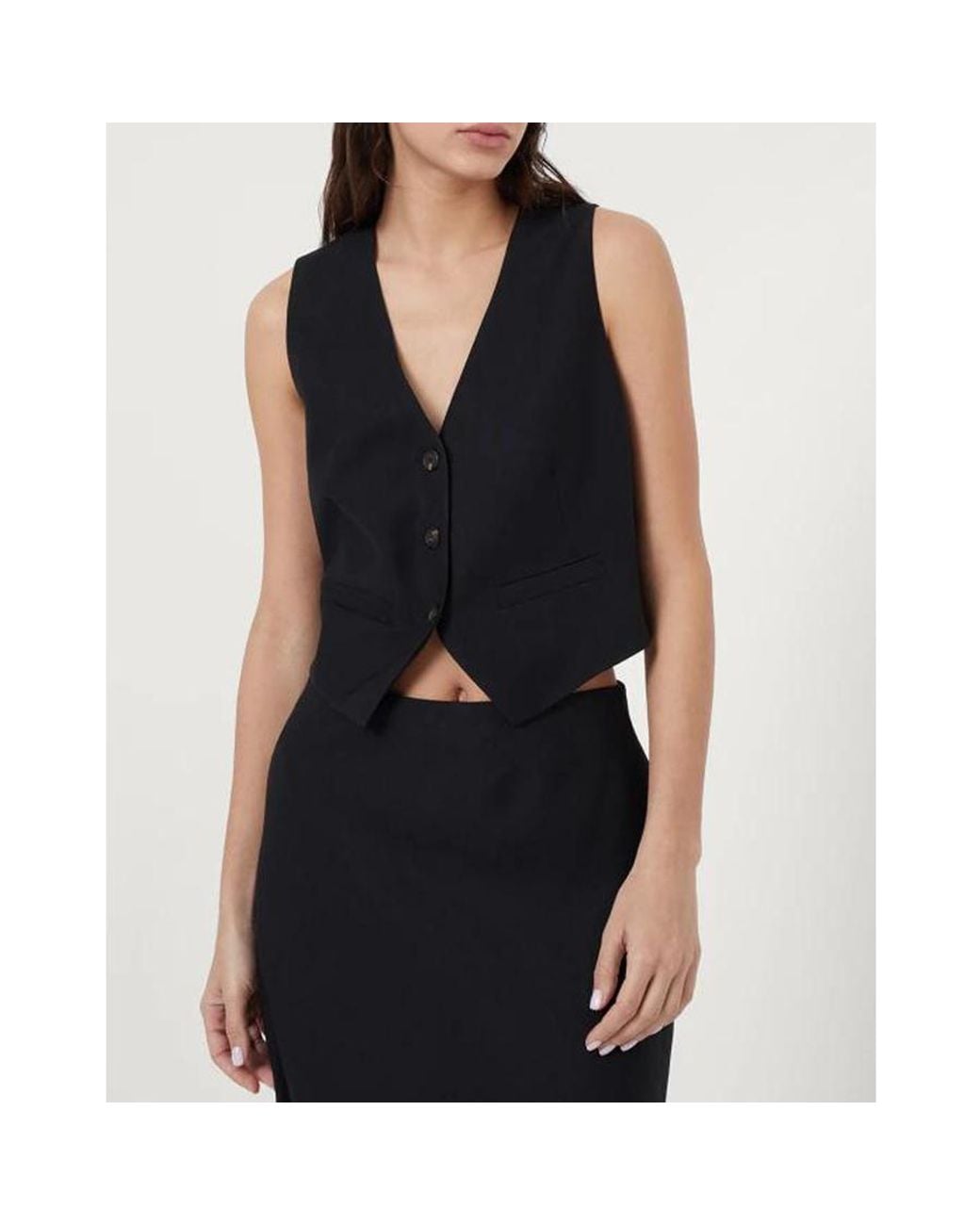 Brunello Cucinelli Black Tailored Vest With Buttons, Brand Size 38 (Us for men