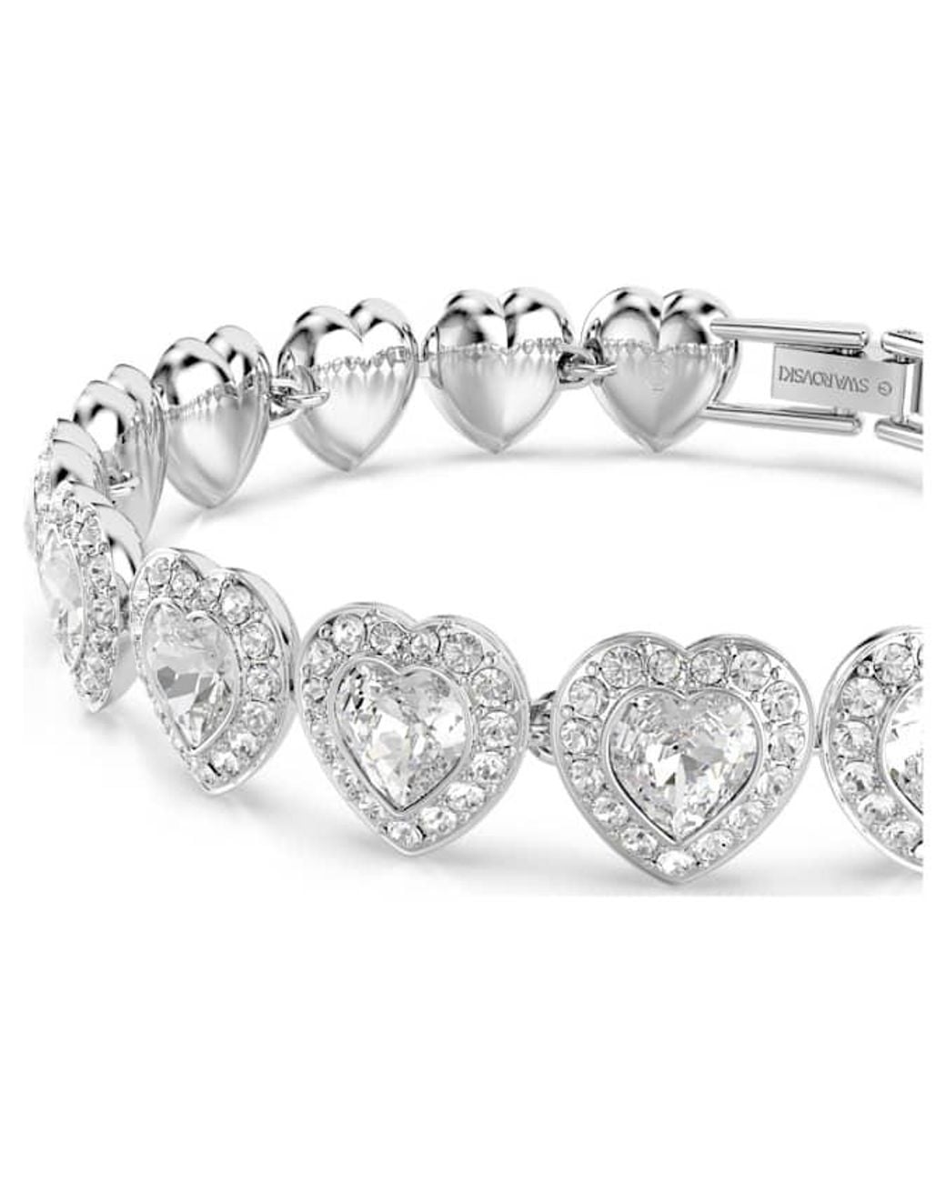 Swarovski Metallic Ariana Grande X Mixed Cuts Tennis Bracelet for men