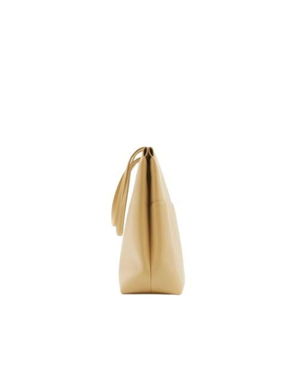 Burberry Natural Embossed Equestrian Knight Snip Tote Bag for men