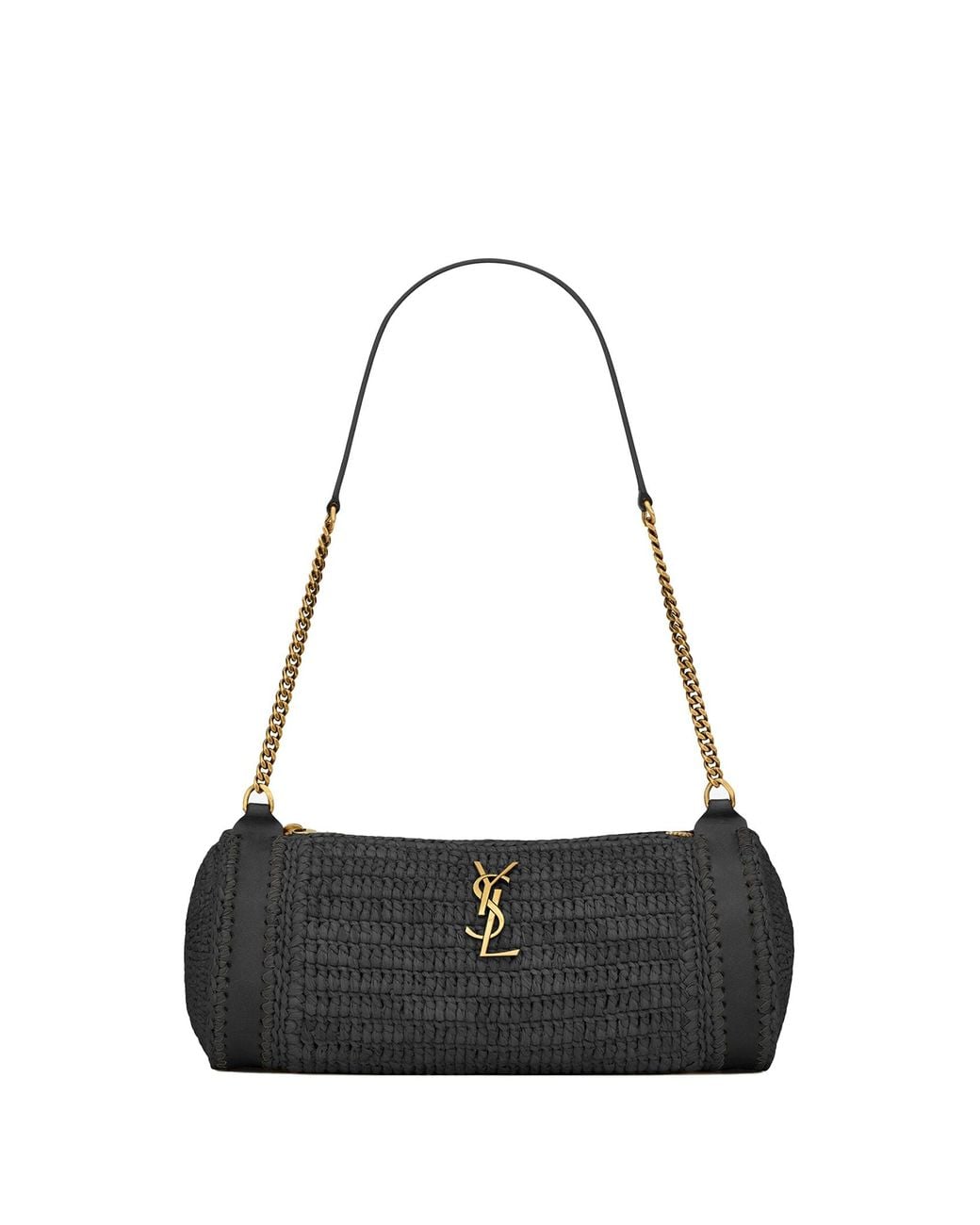 Saint Laurent White Saint Laurent Small Cassandre Cylindric Bag