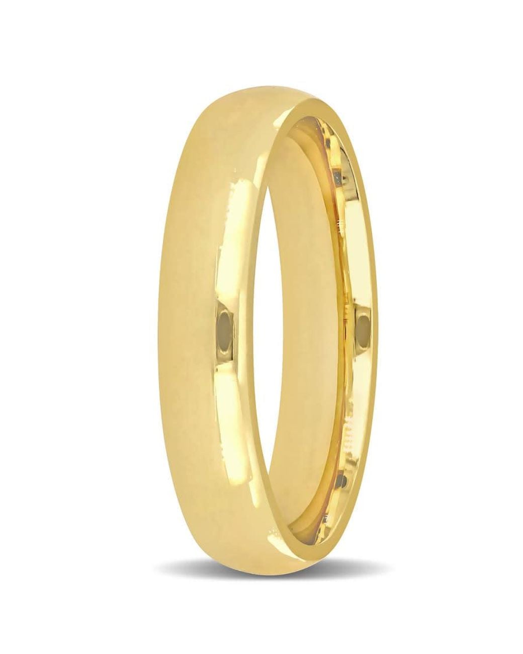 Amour Metallic 4.5Mm Finish Comfort Fit Wedding Band for men