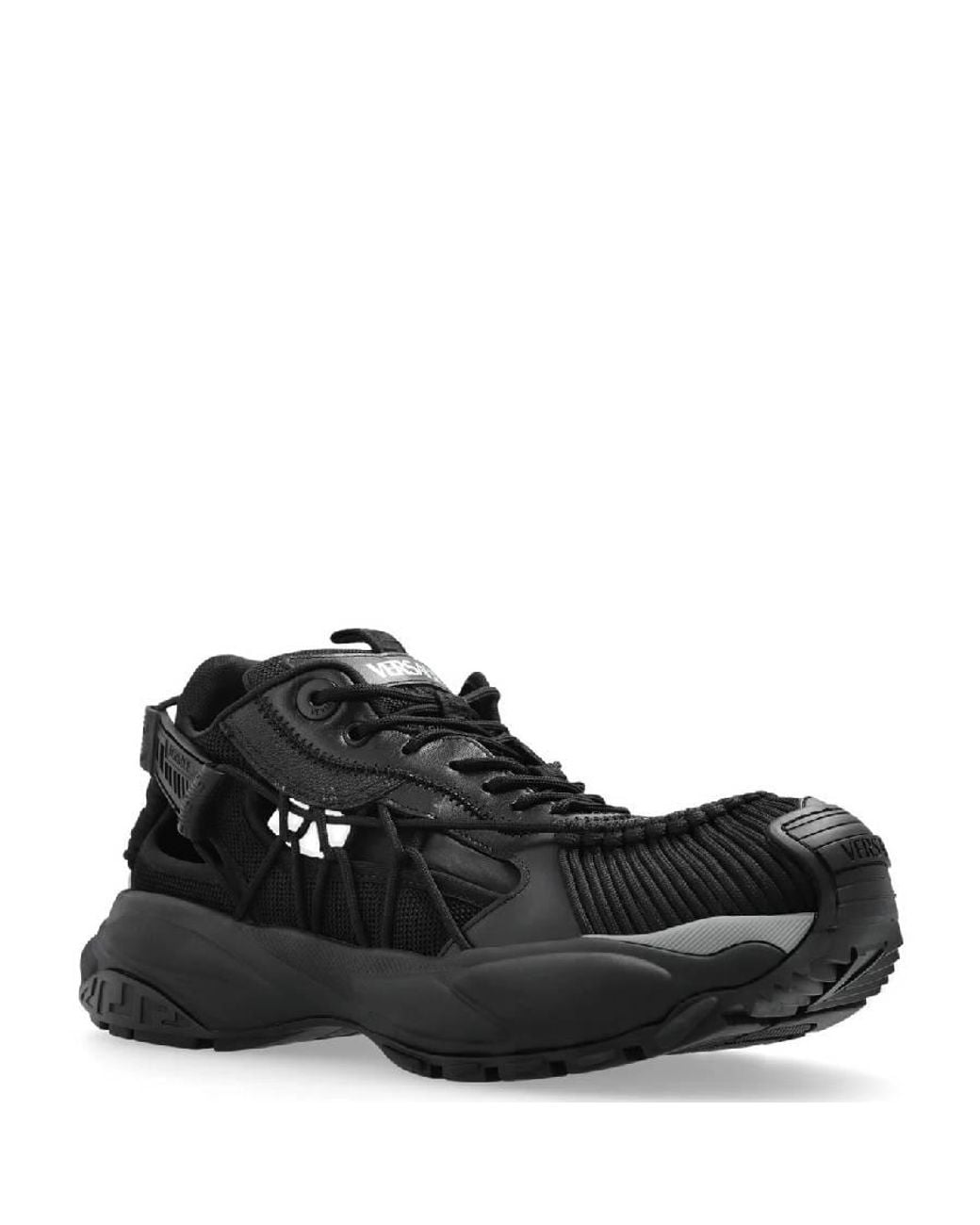 Versace Black Mercury M Vs 01 Sneakers, Brand Size 40 Us for men
