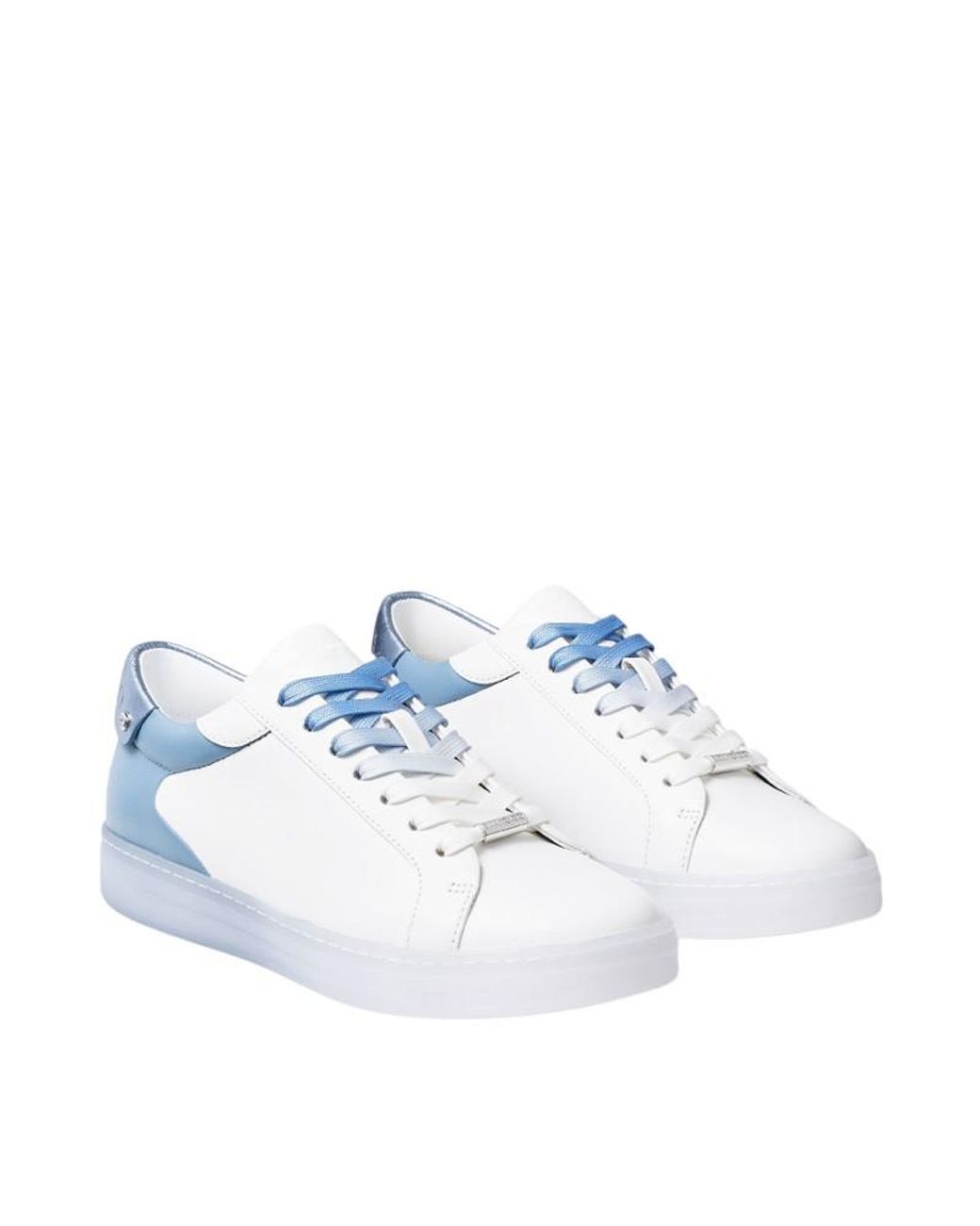 Jimmy Choo White Rome/F Low-Top Lace-Up Trainers for men