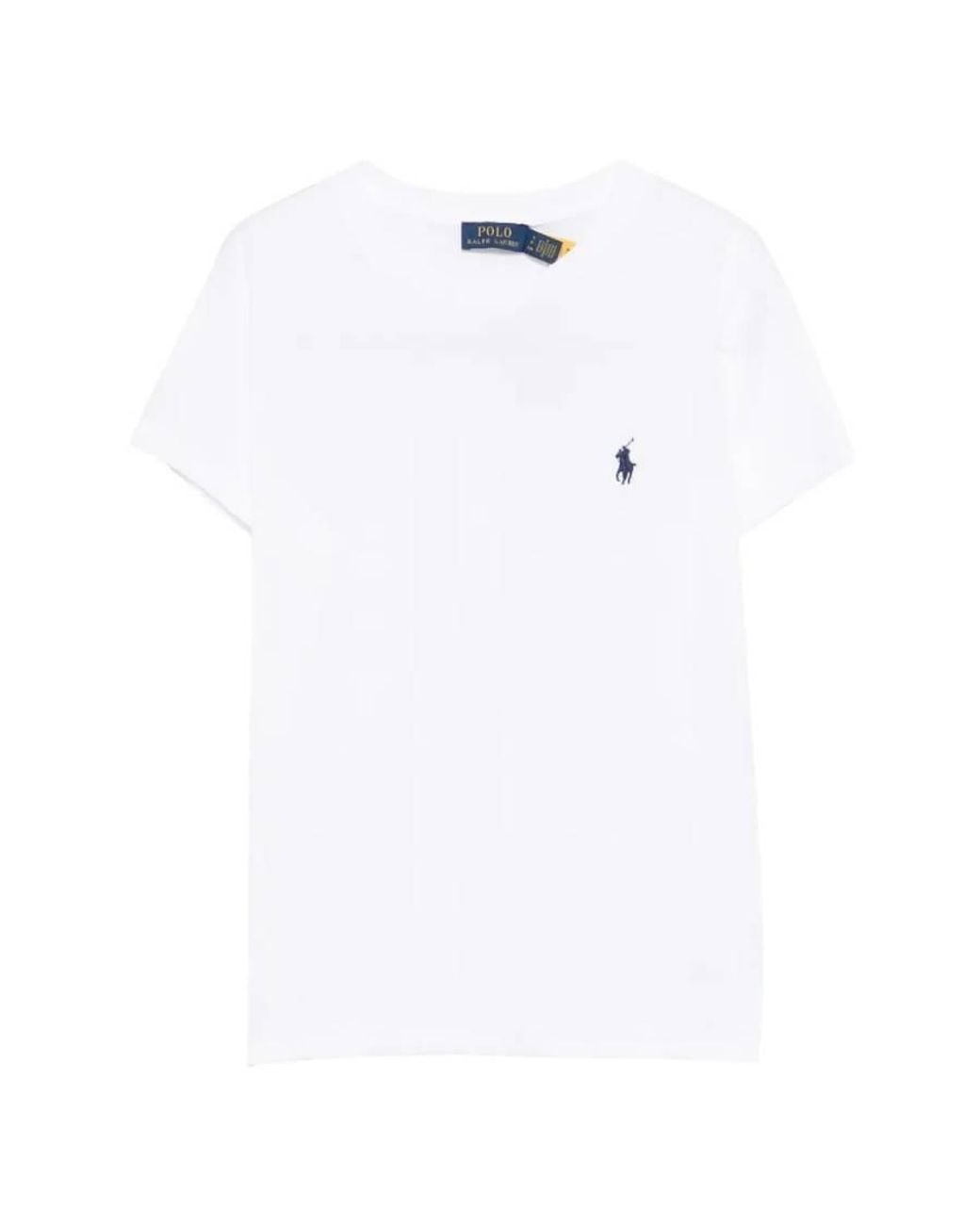 Polo Ralph Lauren White Polo Pony Classic Fit T-Shirt for men