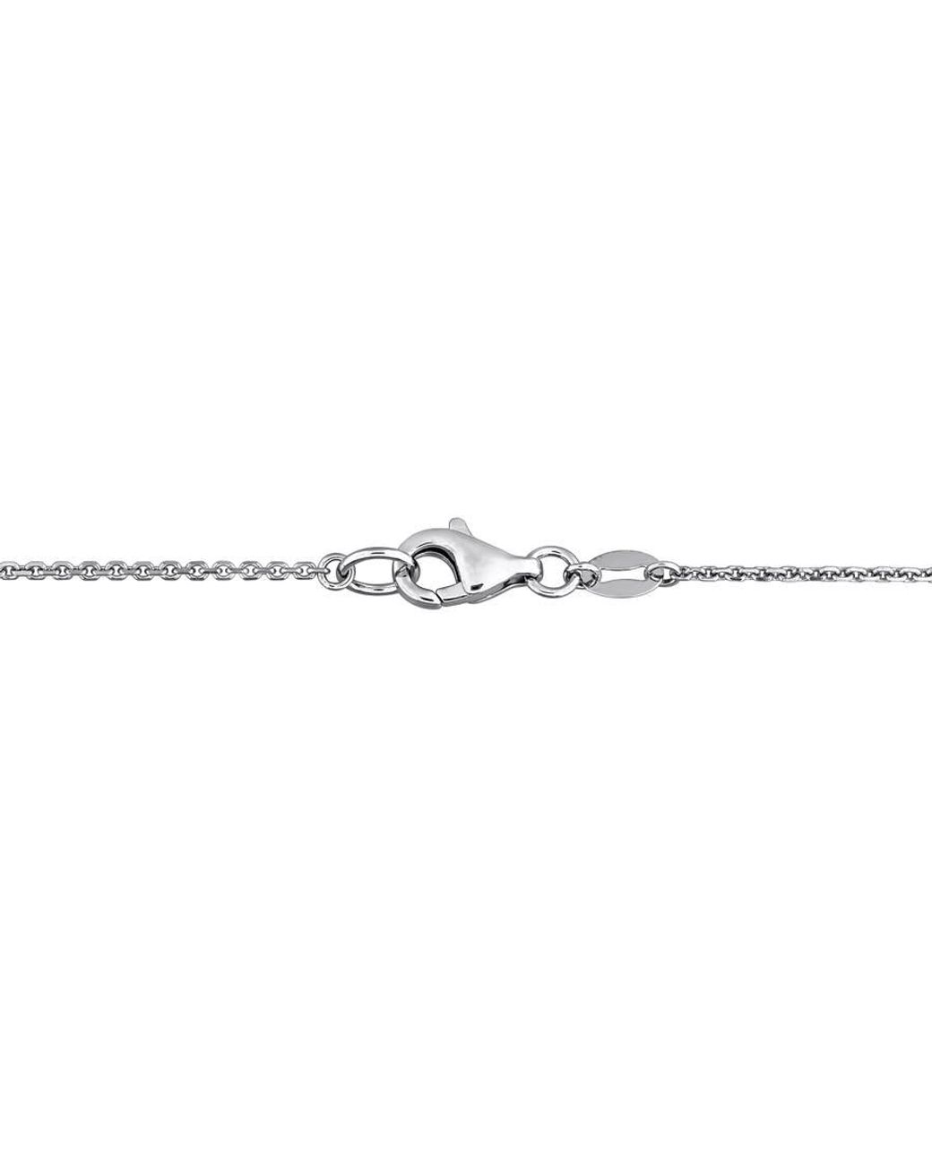 Created Forever Metallic 1 5/8Ct Tw Lab Grown Diamond Necklace for men