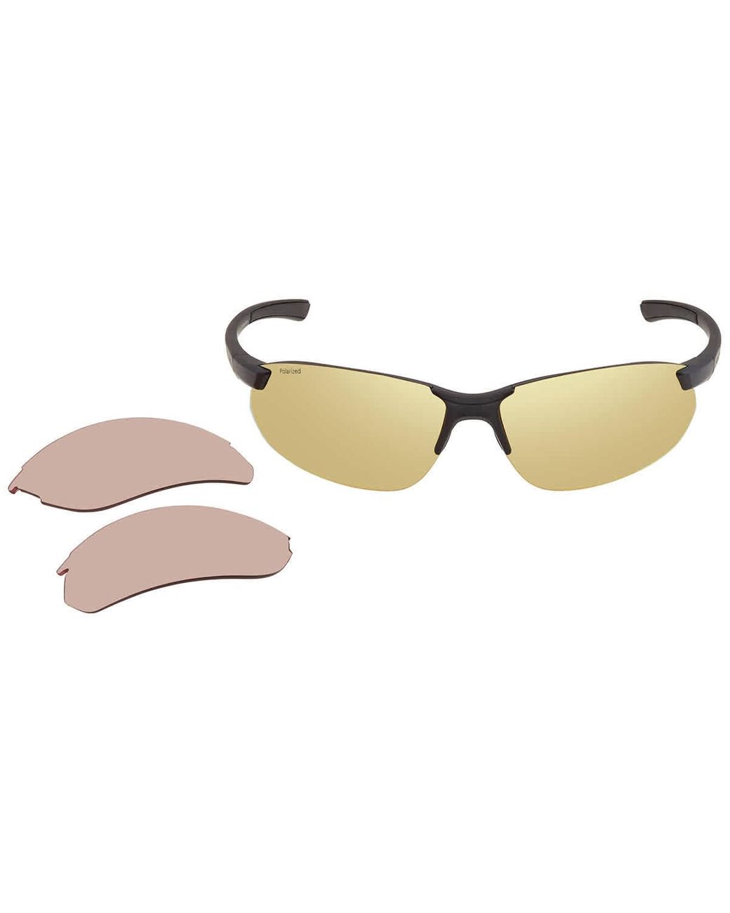Smith Parallel Max 2 Polarized Gold Mirror Sport Sunglasses for Men