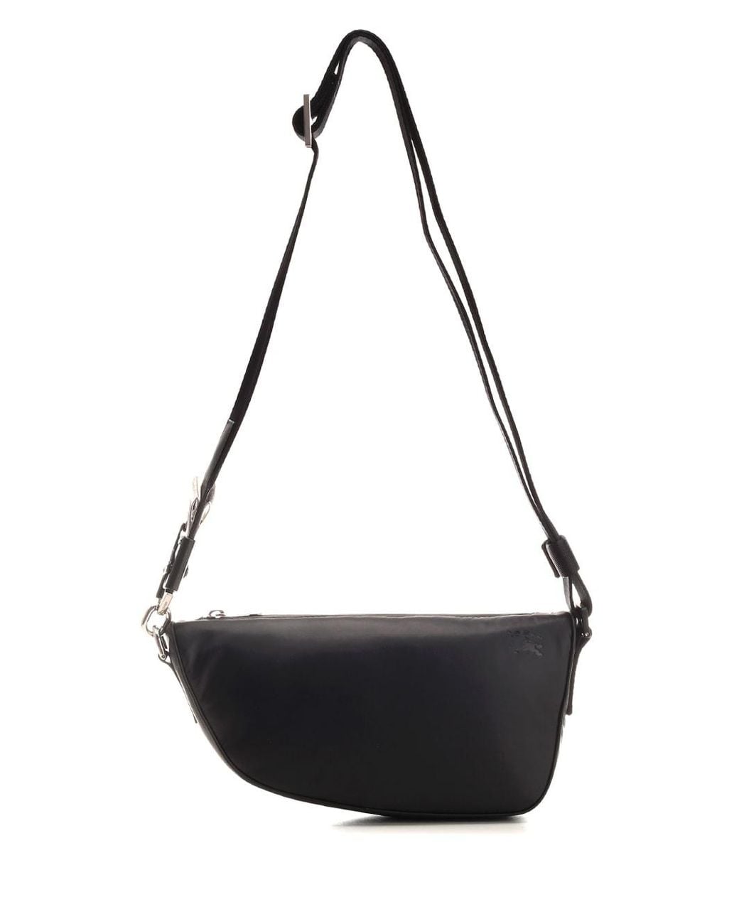 Burberry Black Shield Mini Shoulder Bag for men