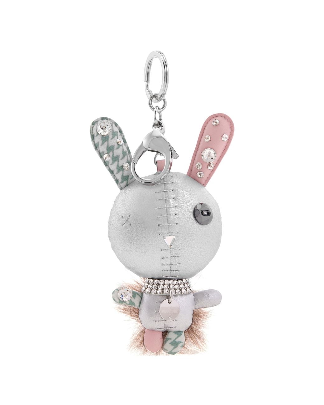 Swarovski White Rabbit Mathilde Bag Charm for men
