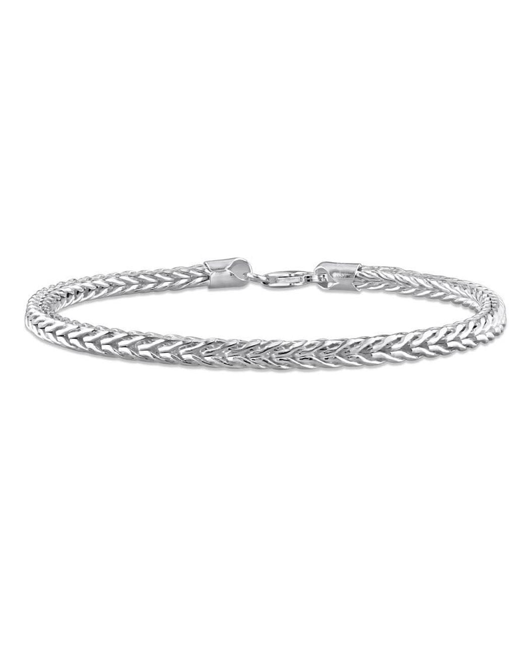 Amour Metallic 4.2Mm Foxtail Chain Bracelet