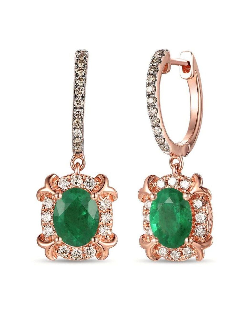 Le Vian Green Ladies Garden Party Collection Earrings Set for men