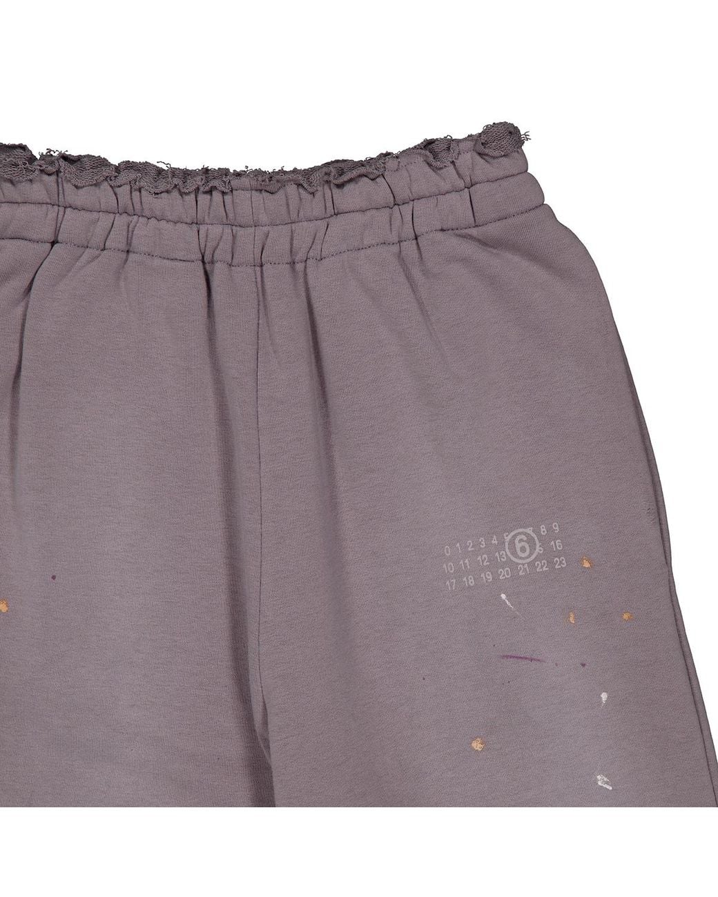 MM6 by Maison Margiela Purple Maison Margiela Elasticated Waistband Track Pants