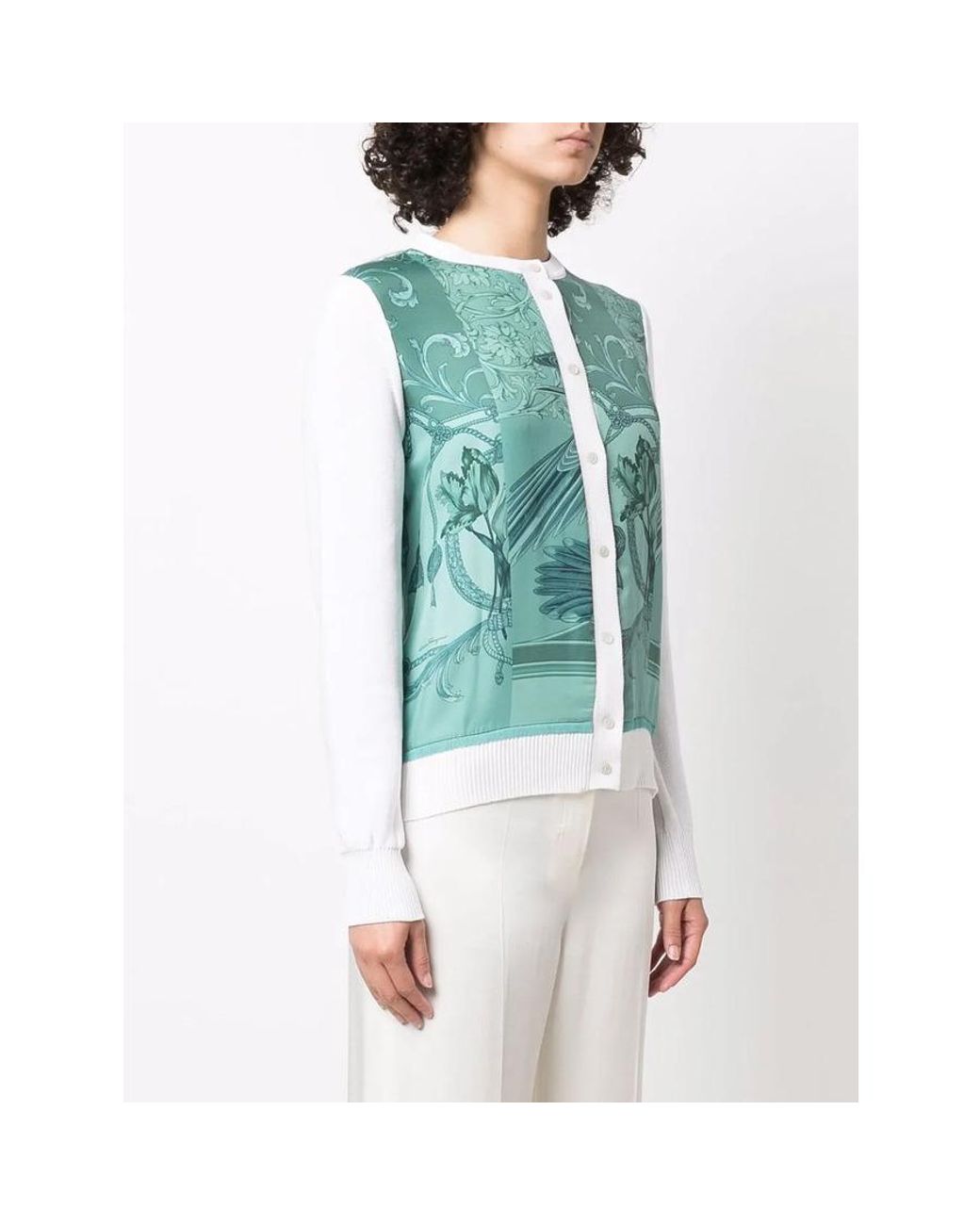 Ferragamo Green Cardigan for men