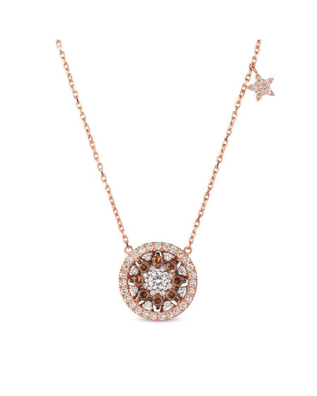 Le Vian Metallic Ladies Chocolate Diamonds Necklaces Set for men