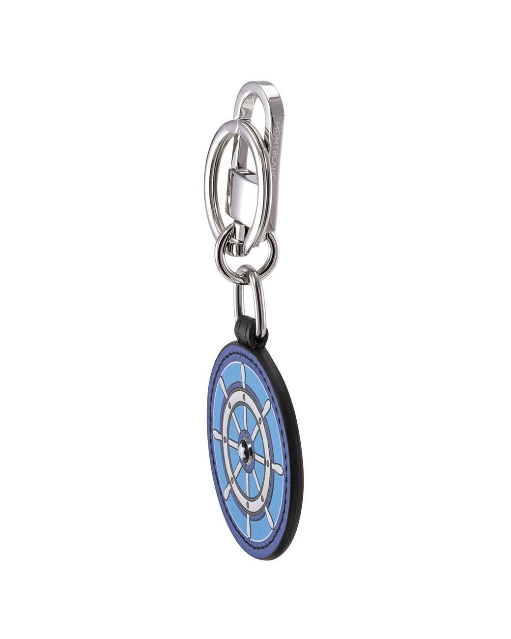 Montblanc Blue Meisterstuck Soft Grain Steering Wheel Key Fob