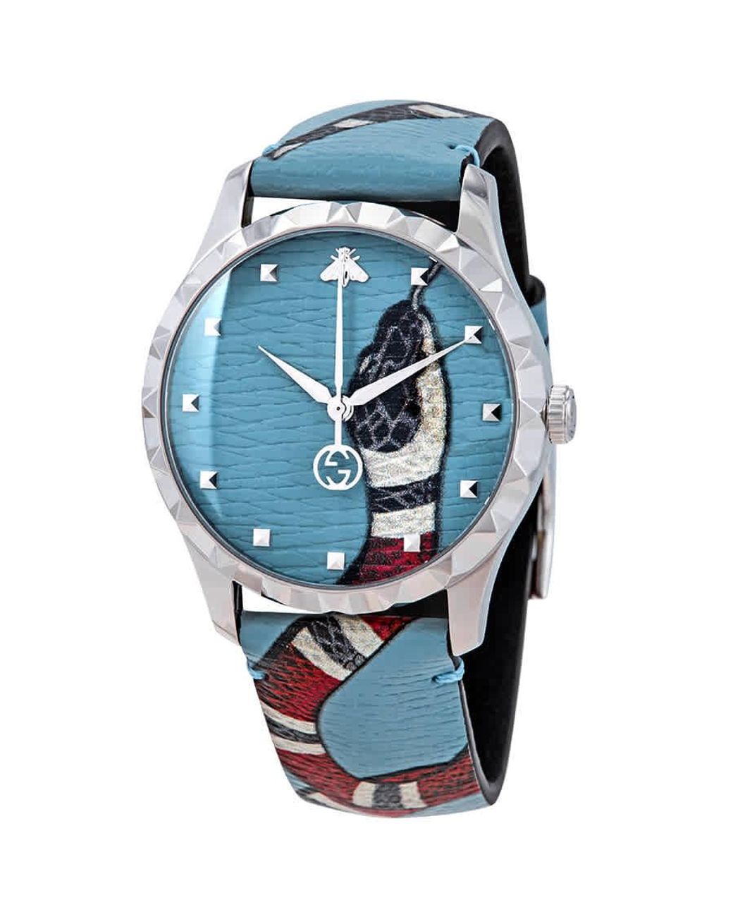 Gucci G-timeless Snake Stainless Steel 