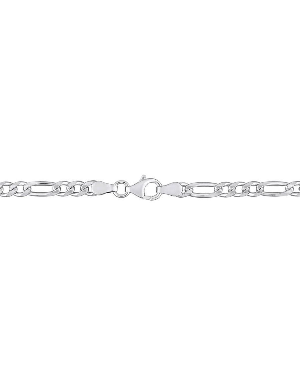 Amour Metallic 3.8Mm Figaro Chain Necklace