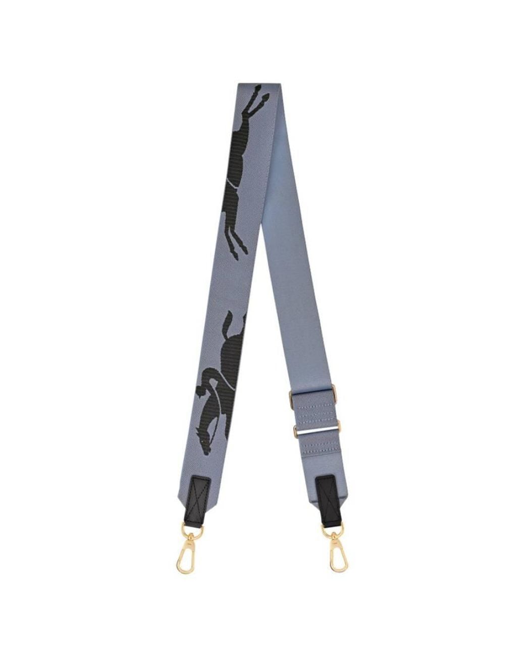 Longchamp Blue Slate Canvas Shoulder Strap for men