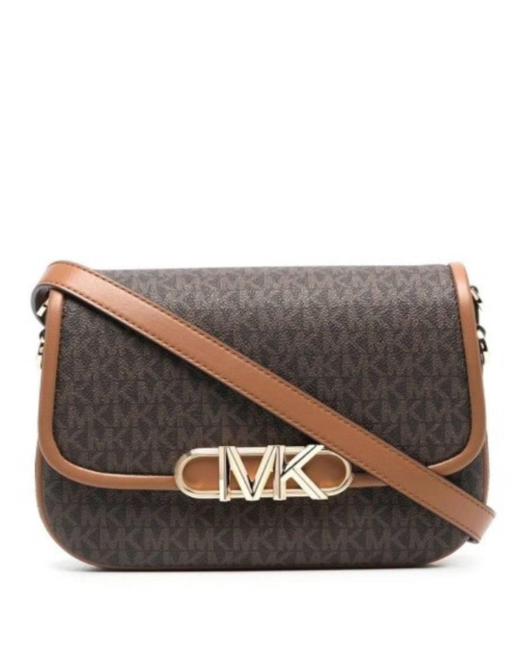 Michael Kors Brown Parker Medium Messenger Bag