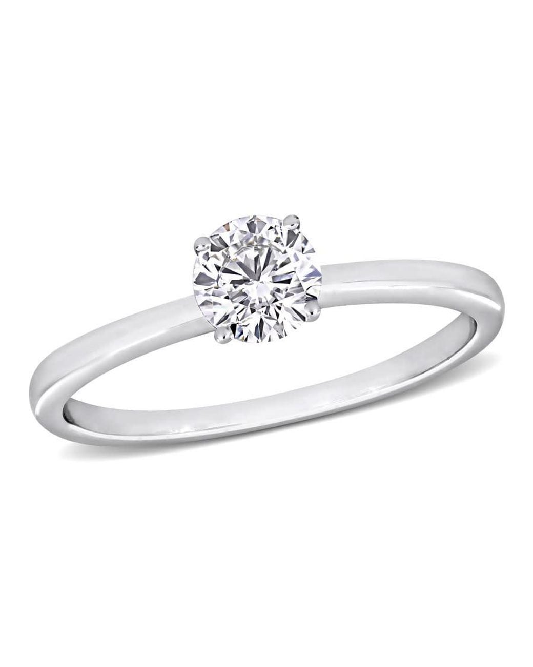 Created Forever White 1/2Ct Tdw Lab-Created Diamond Solitaire Engagement Ring for men