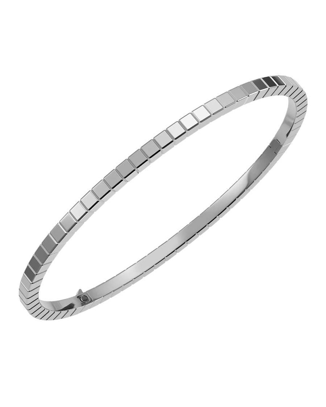 Chopard Metallic Ice Cube 18K Bangle for men