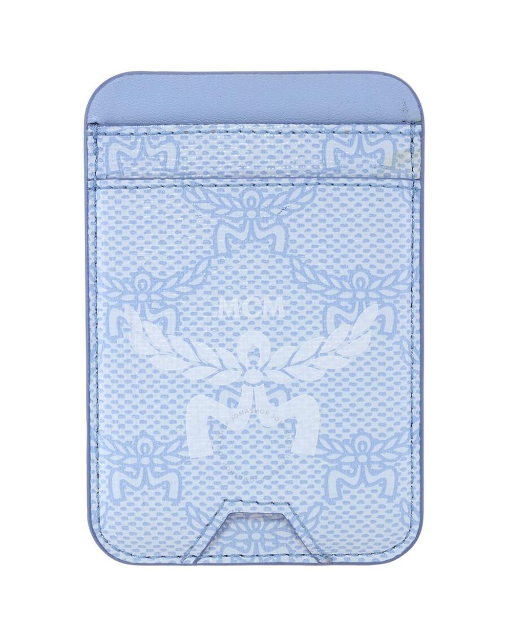 MCM Lauretos Himmel N/S Card Case in Blue | Lyst