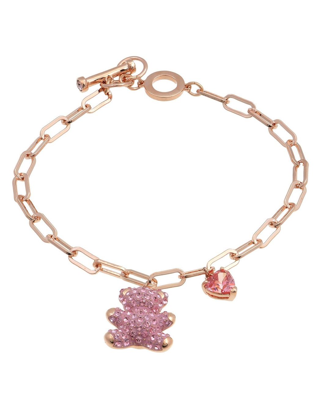 Swarovski Metallic Ladies Teddy Bracelet for men