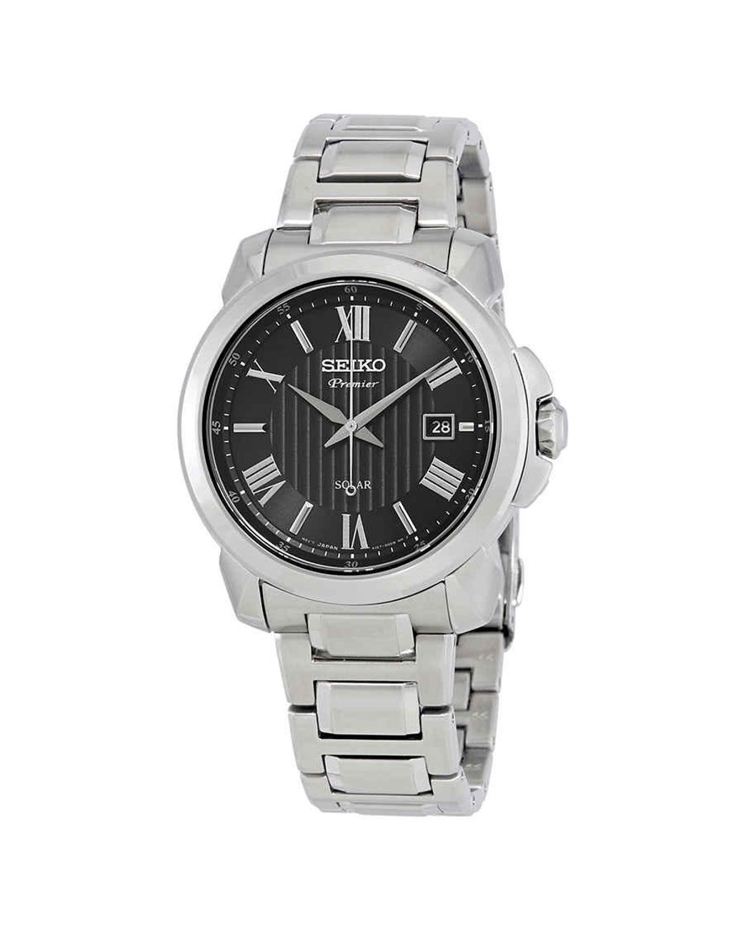 seiko premier black