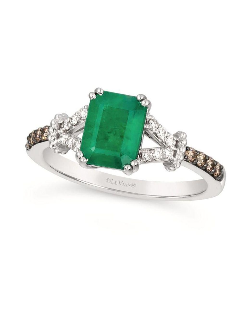 Le Vian Green Ladies Costa Smeralda Emeralds Rings Set for men