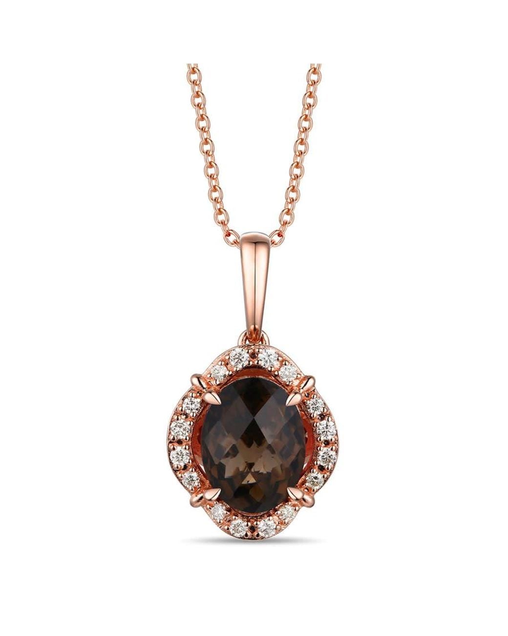 Le Vian Metallic Ladies Chocolate Necklaces Set for men