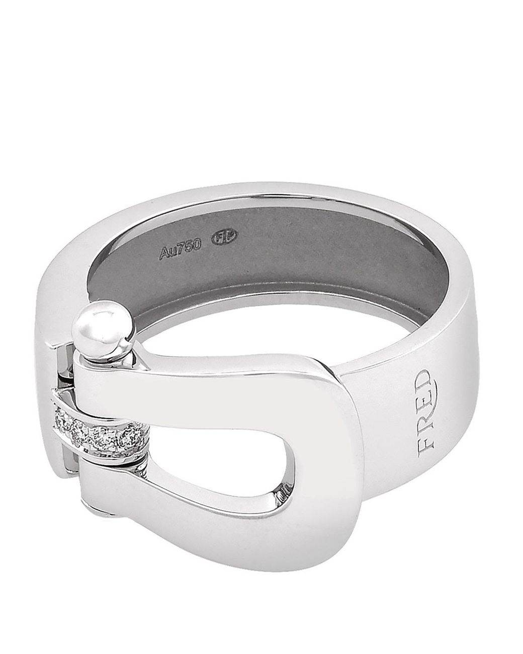 Fred Metallic Force 10 Large Model 18K Ring
