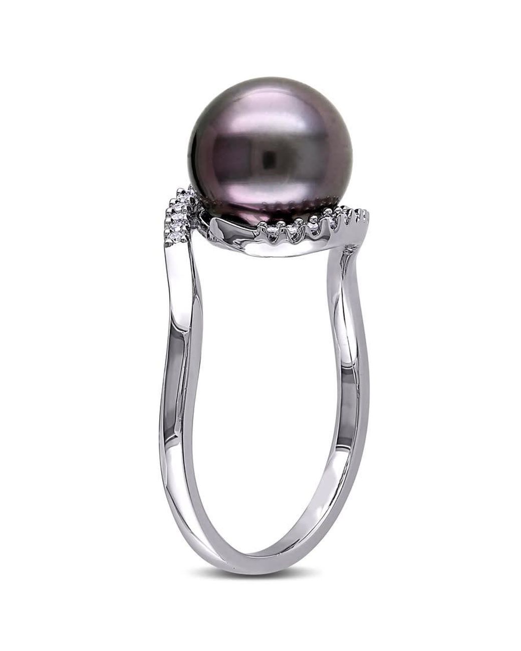 Amour Metallic 1/10 Ct Tw Diamond And 9 for men