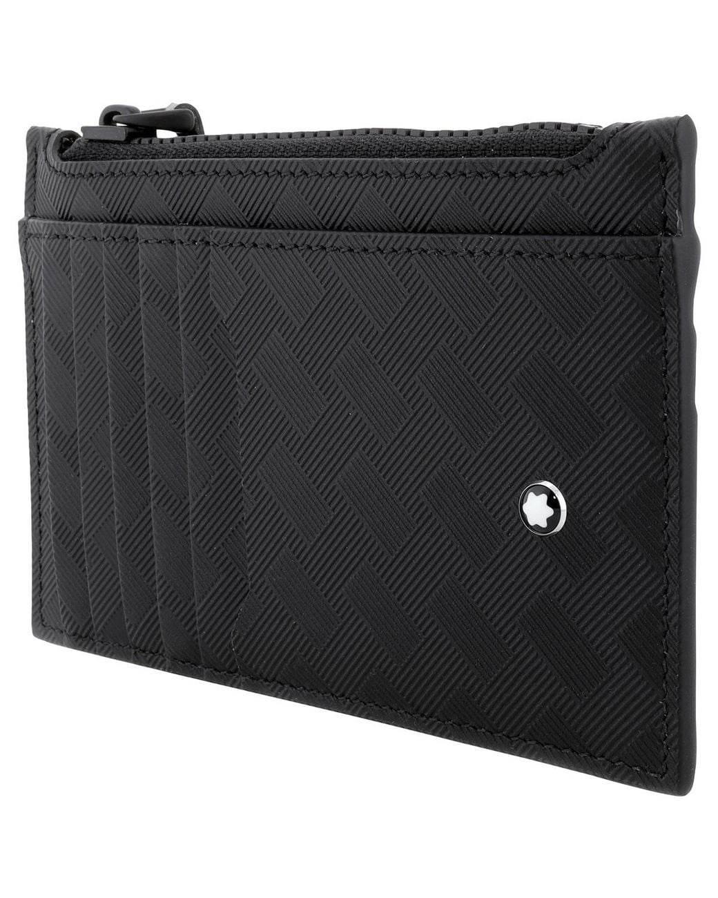 Montblanc Black Extreme 3.0 Card Holder 8Cc With Zipped Pocket for men