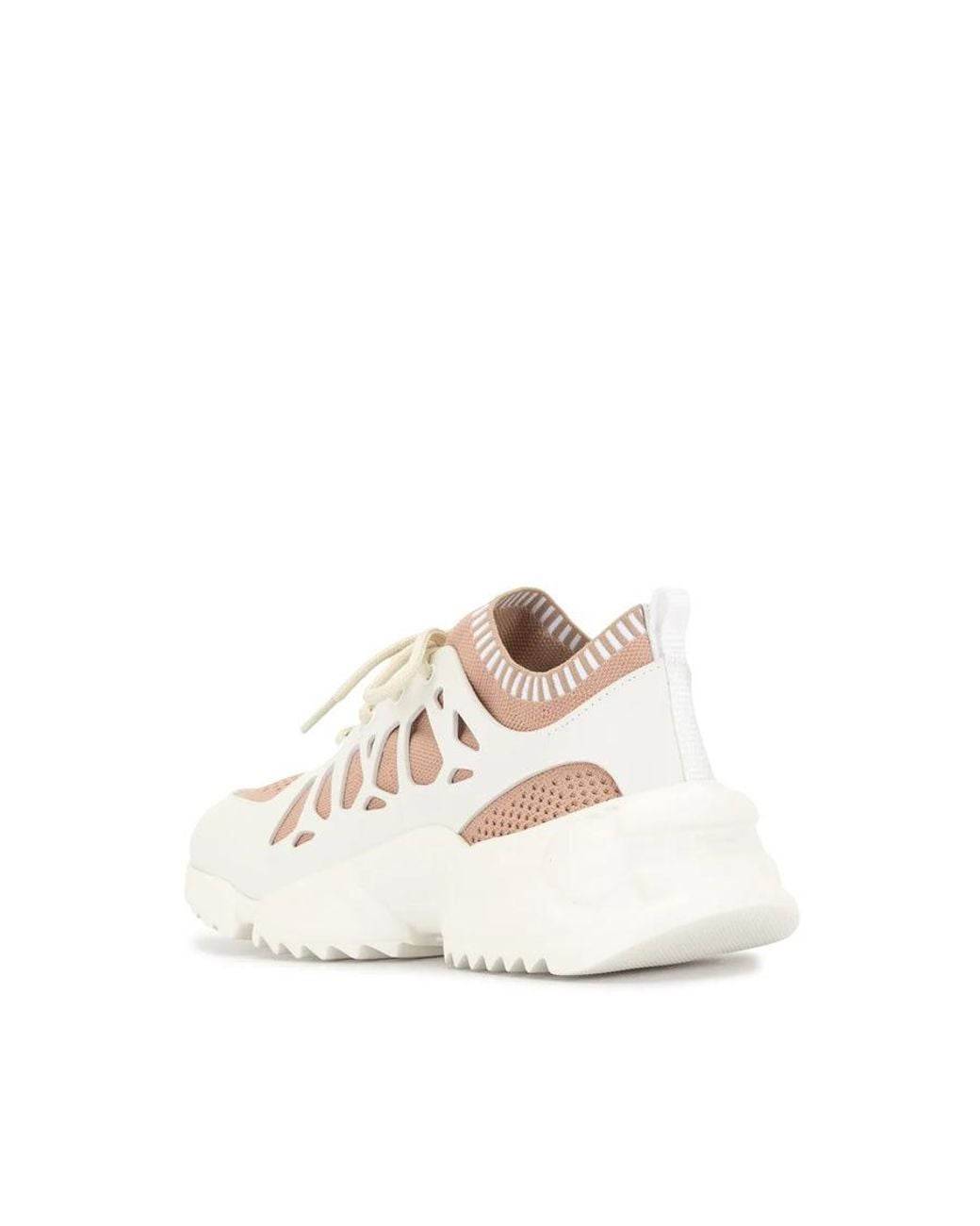Ferragamo White Ladies Sneakers, Us